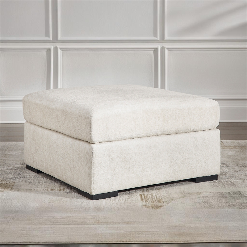 Signature Design by Ashley Chessington White Oversized Accent Ottoman