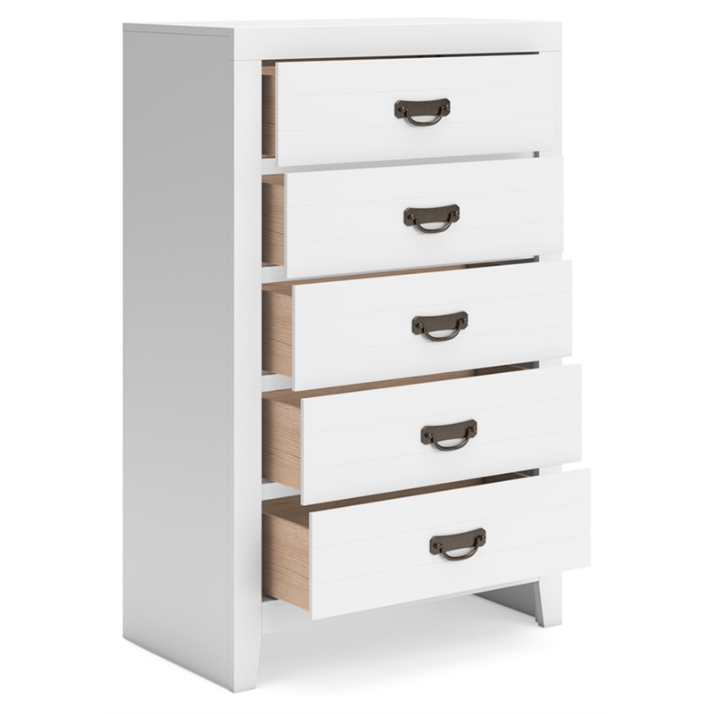 Ashley Furniture Binterglen White Chest of Drawers