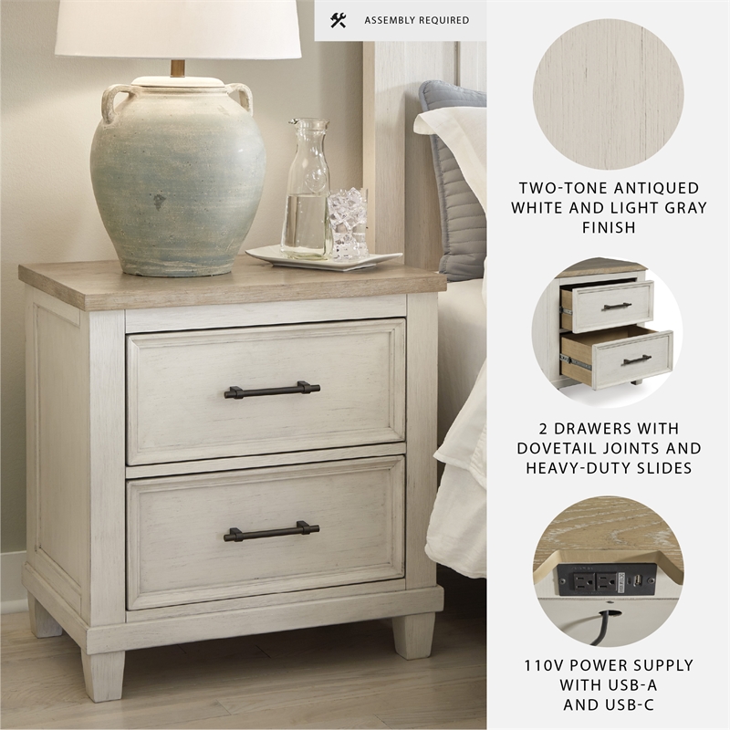 Ashley Furniture Shaybrock Light Brown Nightstand