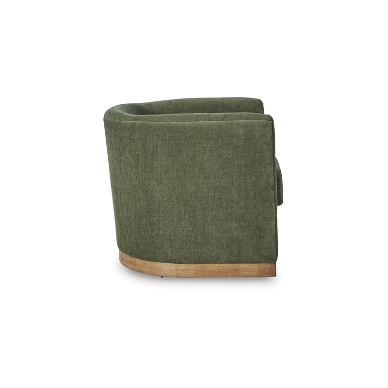 Signature Design by Ashley Jersonlow Green Swivel Chair