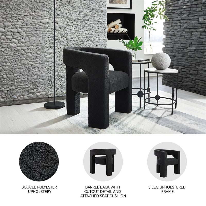 Signature Design by Ashley Landick Ebony Accent Chair