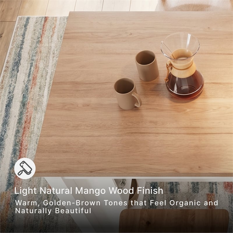 Signature Design by Ashley Gesthaven Light Brown Counter Height Dining Table