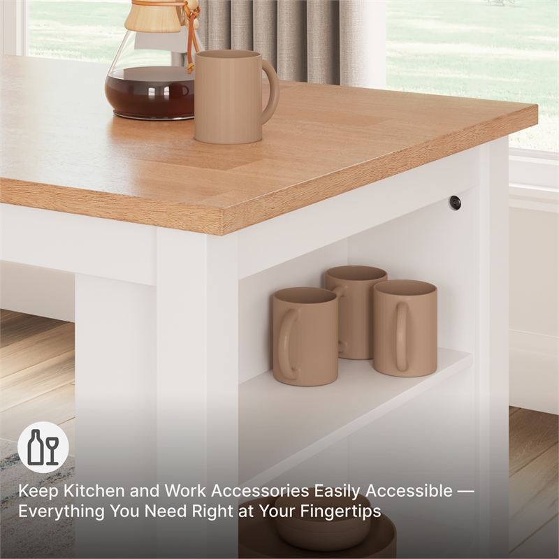 Signature Design by Ashley Gesthaven Light Brown Counter Height Dining Table