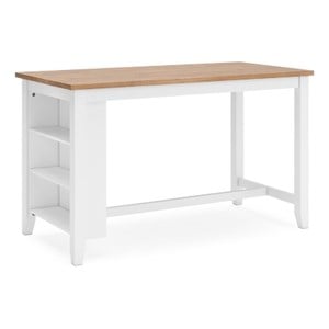 Signature Design by Ashley Gesthaven Light Brown Counter Height Dining Table