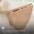 Signature Design by Ashley Gesthaven Light Brown Dining Drop Leaf Table