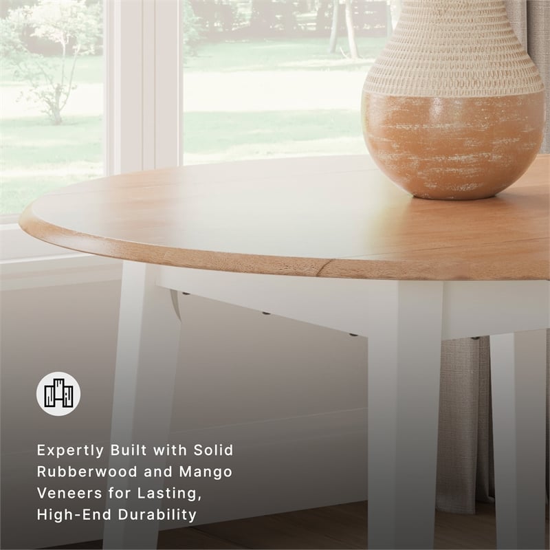 Signature Design by Ashley Gesthaven Light Brown Dining Drop Leaf Table