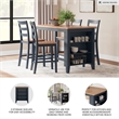 Signature Design by Ashley Gesthaven Light Brown Counter Height Dining Table