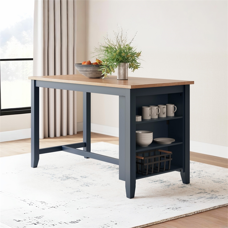 Signature Design by Ashley Gesthaven Light Brown Counter Height Dining Table