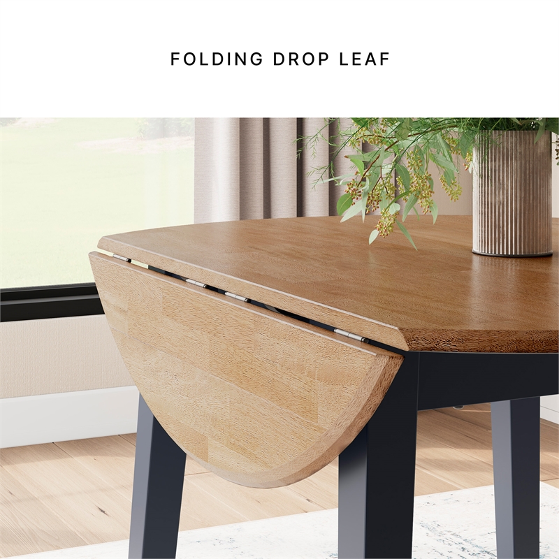 Signature Design by Ashley Gesthaven Light Brown Dining Drop Leaf Table