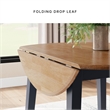 Signature Design by Ashley Gesthaven Light Brown Dining Drop Leaf Table
