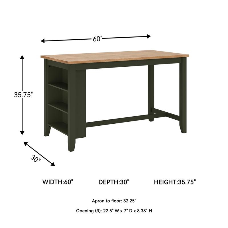 Signature Design by Ashley Gesthaven Light Brown Counter Height Dining Table