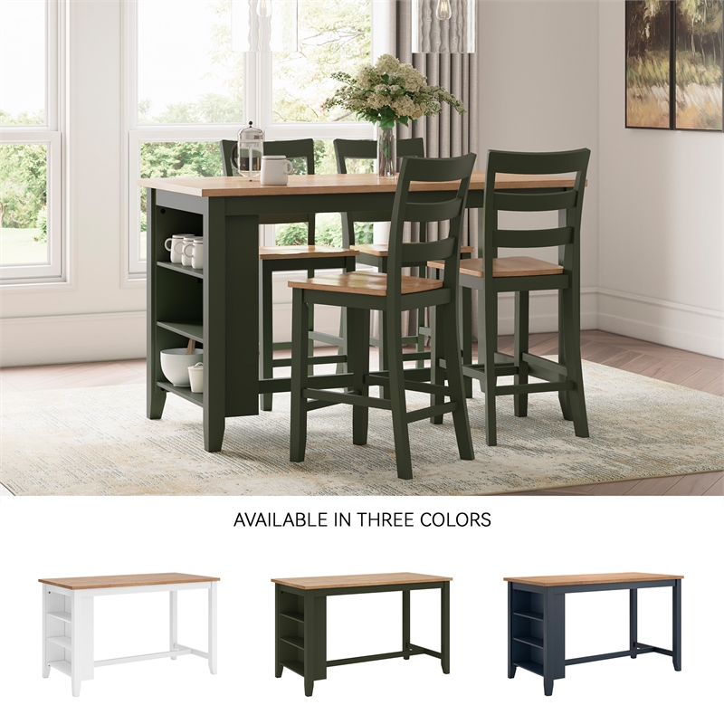 Signature Design by Ashley Gesthaven Light Brown Counter Height Dining Table