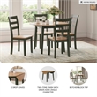 Signature Design by Ashley Gesthaven Light Brown Dining Drop Leaf Table