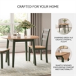 Signature Design by Ashley Gesthaven Light Brown Dining Drop Leaf Table