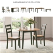 Signature Design by Ashley Gesthaven Light Brown Dining Drop Leaf Table