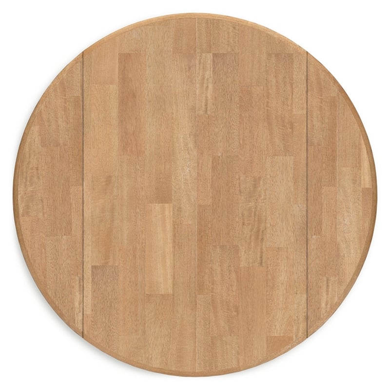 Signature Design by Ashley Gesthaven Light Brown Dining Drop Leaf Table