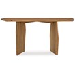 Signature Design by Ashley Holward Natural Console Sofa Table