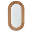 Signature Design by Ashley Daverly Light Brown Accent Mirror