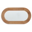 Signature Design by Ashley Daverly Light Brown Accent Mirror