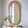 Signature Design by Ashley Daverly Light Brown Accent Mirror