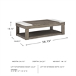 Signature Design by Ashley Loyaska Brown Lift-Top Coffee Table