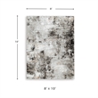 Signature Design by Ashley Langwell Black & Gray 8x10 Rug