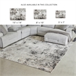 Signature Design by Ashley Langwell Black & Gray 8x10 Rug
