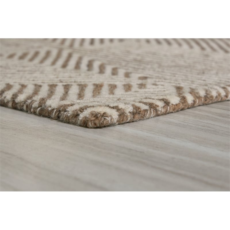 Signature Design by Ashley Jadott Beige & Brown 8x10 Rug