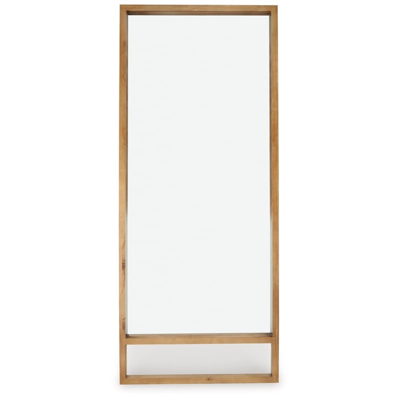 Signature Design by Ashley Devford Brown Floor Mirror