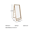 Signature Design by Ashley Devford Brown Floor Mirror