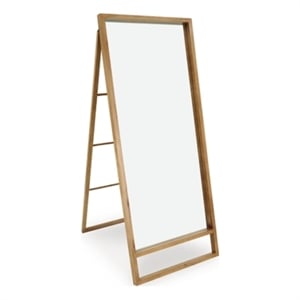 Signature Design by Ashley Devford Brown Floor Mirror