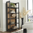 Signature Design by Ashley Abyard Bookcase in Black and Natural