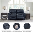 Signature Design by Ashley Leesworth Ocean Power Reclining Loveseat