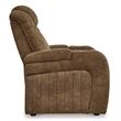Signature Design by Ashley Wolfridge Brown Power Recliner
