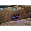 Signature Design by Ashley Wolfridge Brown Power Recliner