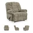 Ashley Furniture Movie Man Taupe Recliner