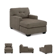 Signature Design by Ashley Mahoney Chocolate Chaise