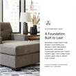 Signature Design by Ashley Mahoney Chocolate Chaise