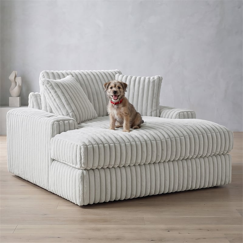 Signature Design by Ashley Stupendous Alloy Oversized Chaise