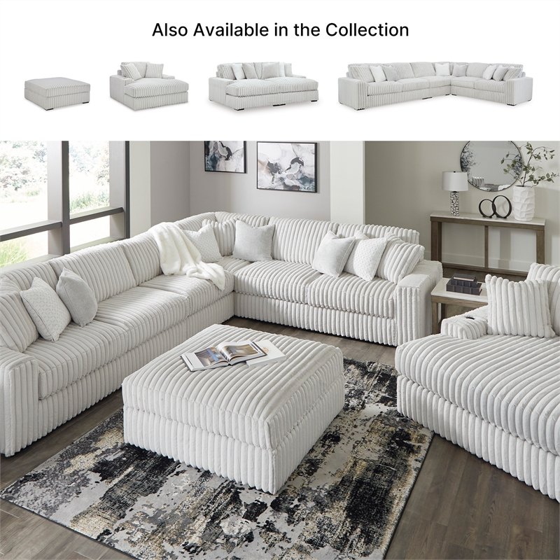 Signature Design by Ashley Stupendous Alloy Oversized Chaise