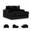 Signature Design by Ashley Midnight-Madness Onyx Oversized Chaise