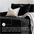 Signature Design by Ashley Midnight-Madness Onyx Oversized Chaise