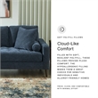 Signature Design by Ashley Bixler Navy Right-Arm Facing Corner Chaise