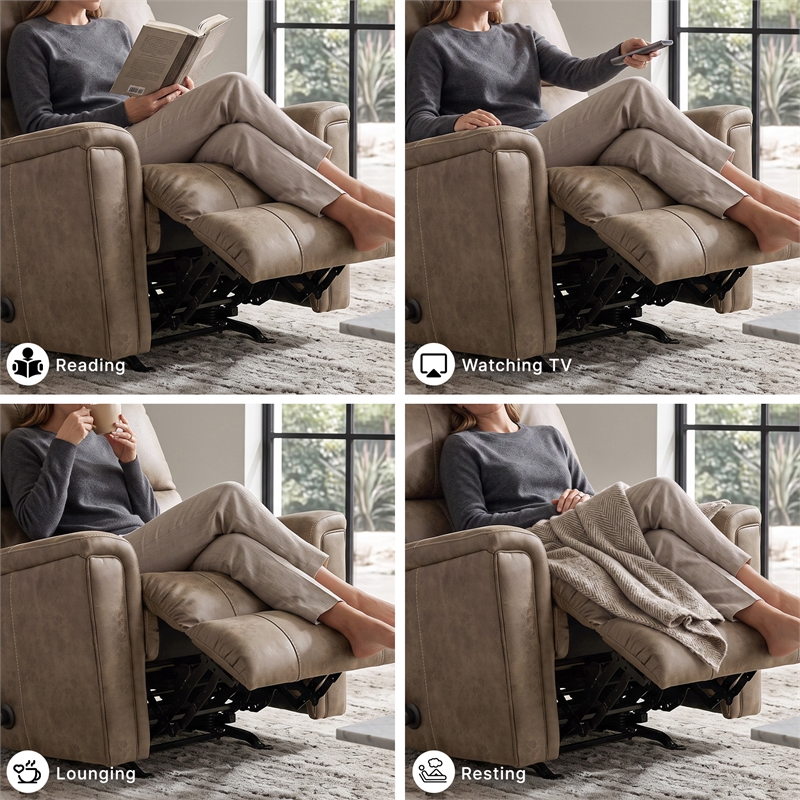 Ashley Furniture Navi Fossil Recliner