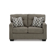 Signature Design by Ashley Mahoney Chocolate Loveseat