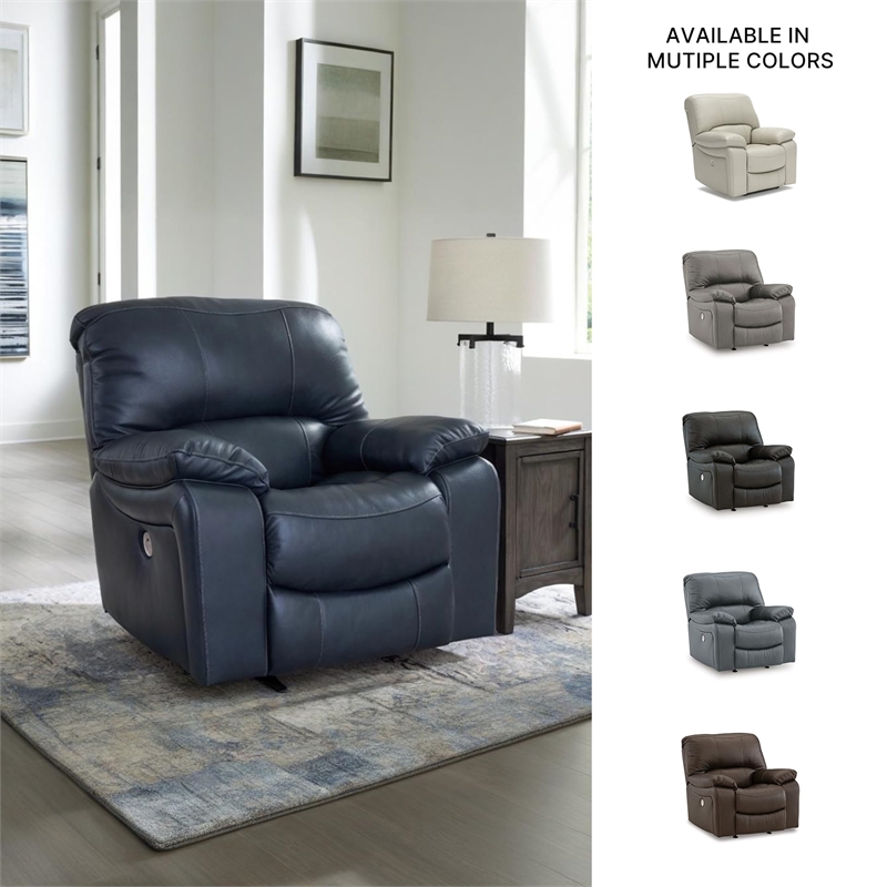 Signature Design by Ashley Leesworth Ocean Power Recliner