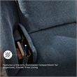 Signature Design by Ashley Modmax Ink Swivel Glider Recliner