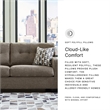 Ashley Furniture Mahoney Chocolate Full Sofa Sleeper
