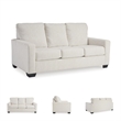 Signature Design by Ashley Rannis White Full Sofa Sleeper