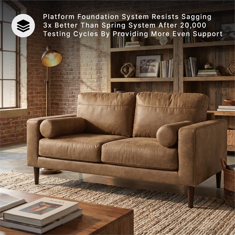 Signature Design by Ashley Telora Caramel Loveseat